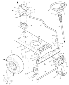 Part Location Diagram of 93059E700 Murray DISCONTINUED